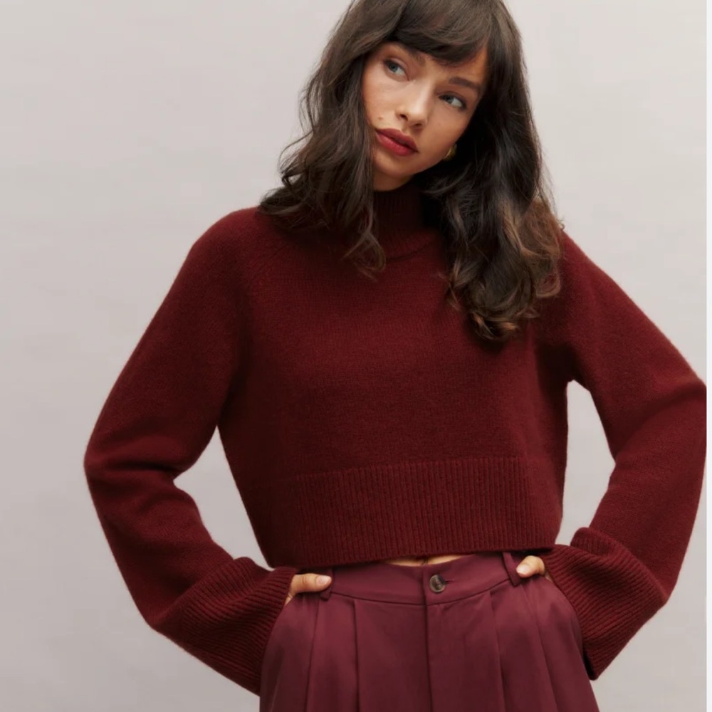 Reformation Garrett Cashmere Sweater XS
